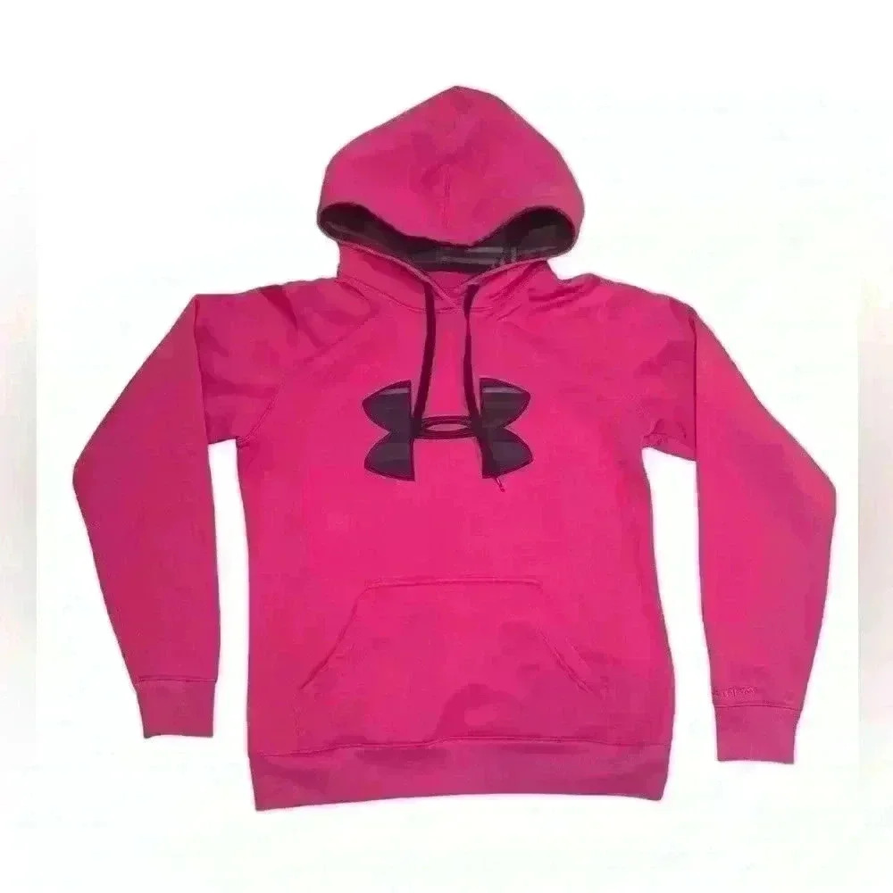 Pink Under Armour hoodie